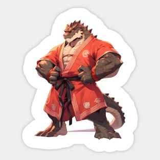 Dragon Karate Master Sticker